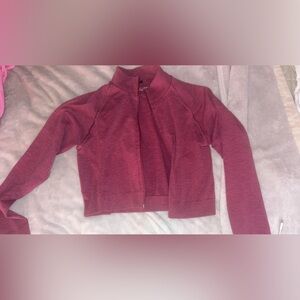 Alphalete cropped jacket